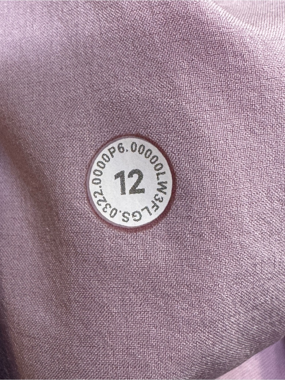 Lululemon Modal-Blend Turtleneck Tunic Pink Peony Size 12 LW3FLGS - Picture 11 of 11